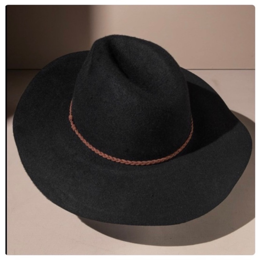 ❤️ Wool felt wide brim panama hat - Picture 2 of 5